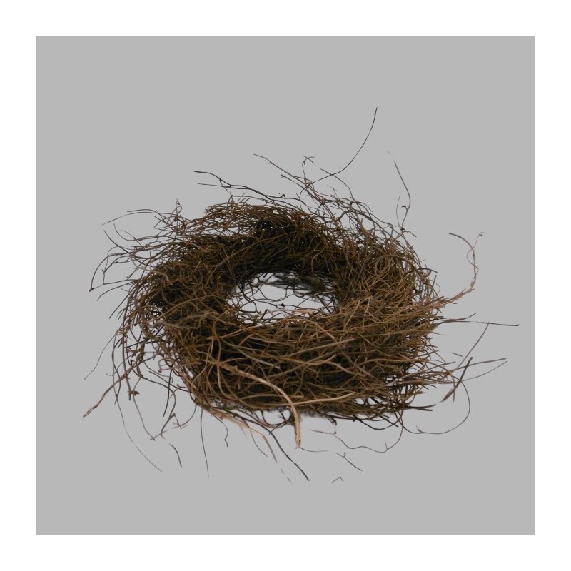 Decorative Twig Wreath – Natural Nest Shape