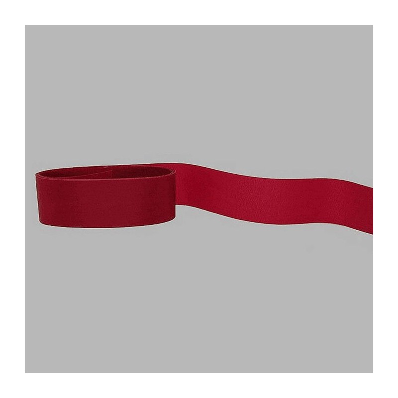 Décoration ruban rouge 3 mètres longueur 20 mm largeur