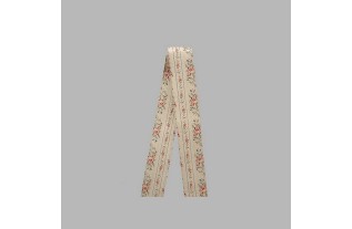 paper ribbon with a roses design length 22 m width 50 mm