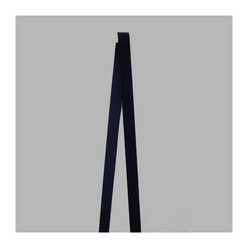 Decoration ruban de tissu couleur bleu foncé largeur 20 mm