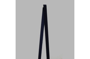 Decoration ribbon of fabric color dark blue width 20 mm