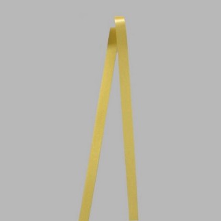 Decoration ruban de tissu couleur jaune largeur 15-20 et 35 mm