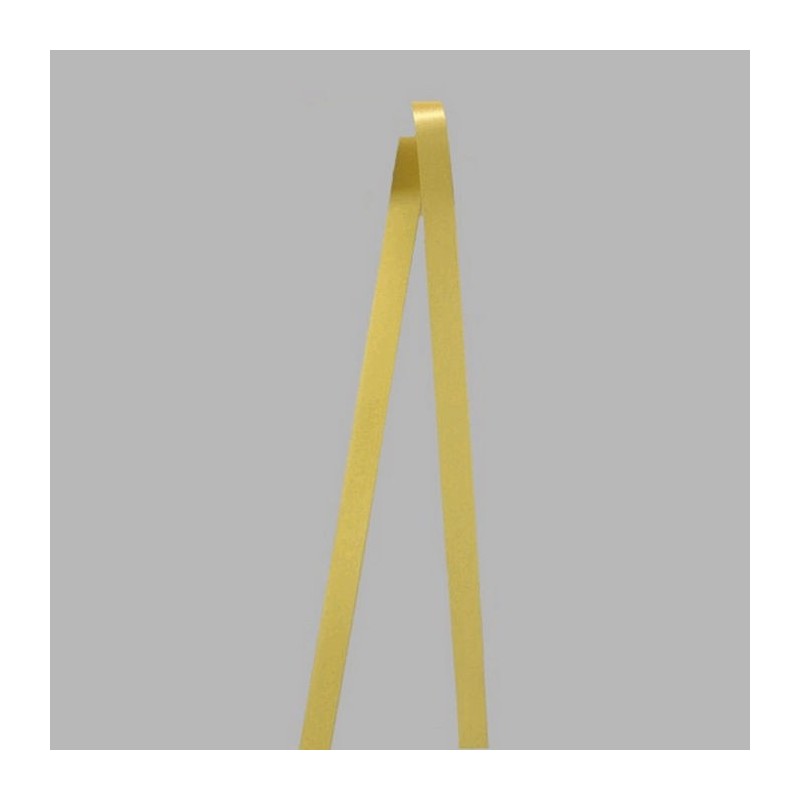 Decoration ribbon of fabric color yellow width 15-20 and 35 mm