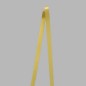 Decoration ruban de tissu couleur jaune largeur 15-20 et 35 mm