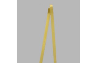 Decoration ruban de tissu couleur jaune largeur 15-20 et 35 mm