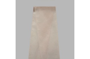 Decoratie lint van organza kleur roze breedte 13 cm