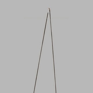 rope for decoration Satin color brown 2 mm