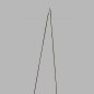 corde pour la décoration Satin couleur brune 2 mm