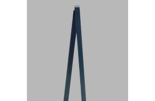 Decoratie lint van stof satijn kleur nacht blauw breedte 20 mm