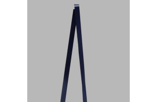 Decoratie lint  stof kleur donker blauw breedte 20 mm