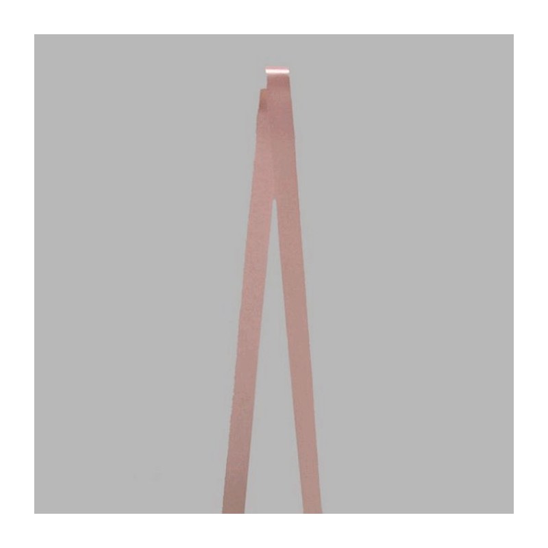 Decoration ruban de tissu satin couleur rose 20 mm