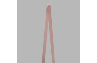 Decoration ribbon of fabric satin color rose 20 mm