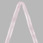 Ruban de décoration tissu satiné  rose 3 mètre x 25 mm