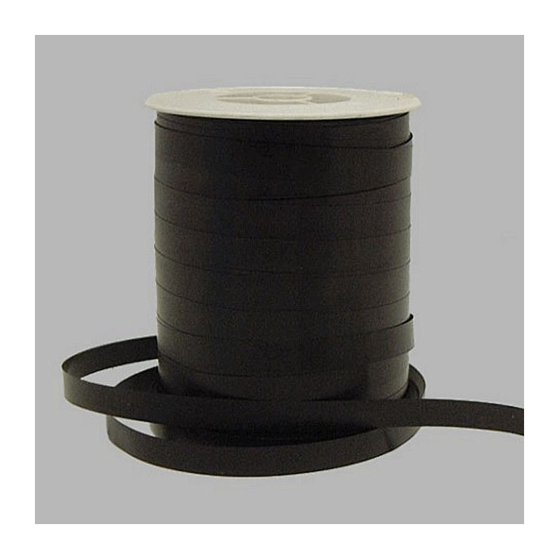 Ruban de décoratiom papier noir 5 mm par bobine de 500 mètre