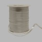 Decoratie lint van papier zilver 5 mm per spoel van 500 meter Decoratie lint van papier zilver 5 mm per spoel van 500 meter