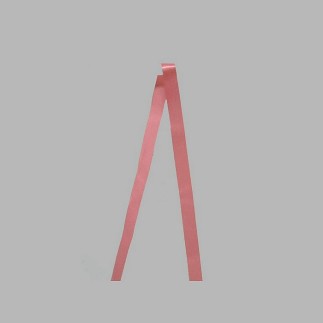 Decoratie lint satijn stof antiek roze 3 meter x 20 mm