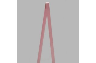 Decoratie lint van satijn kleur baby roze breedte 20 mm