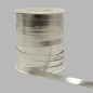 Ruban de décoration papier argent 10 mm par bobine de 250 mètre