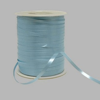 Ruban de décoration papier bleu clair 5 mm par bobine de 500 mètre