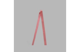 Decoratie lint satijn stof antiek roze 3 meter x 35 mm