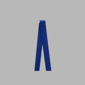 Decoratie lint satijn stof donker blauw 3 meter x 35 mm