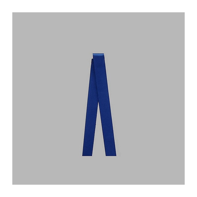 Decoration Ribbon satin fabric dark blue 3 meter x 35 mm