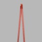 Decoration ruban d'organza couleur rouge largeur 15 mm