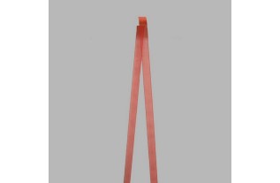 Decoration ruban d'organza couleur rouge largeur 15 mm