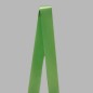 Decoration ribbon of fabric satin colour grass green width 50 mm