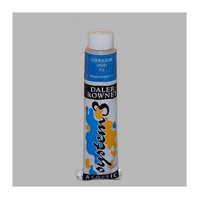 System 3 peinture au pochoir coeruleum contenu 22 ml