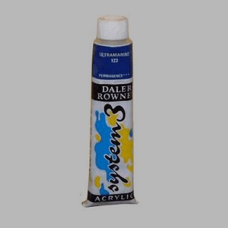 System 3 peinture au pochoir ultra marine contenu 22 ml