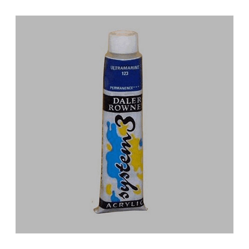 System 3 peinture au pochoir ultra marine contenu 22 ml