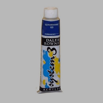 System 3 peinture au pochoir ultra marine contenu 22 ml