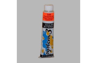 System 3 sjabloneerverf kleur fluor rood inhoud 22 ml