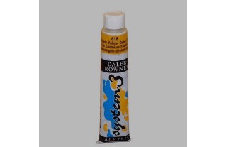 System 3 sjabloneerverf kleur diep geel inhoud 22 ml