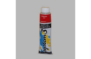 System 3 sjabloneerverf kleur crimson rood inhoud 22 ml