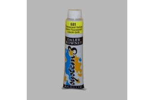 System 3 peinture au pochoir jaune fluorescent contenu 22 ml