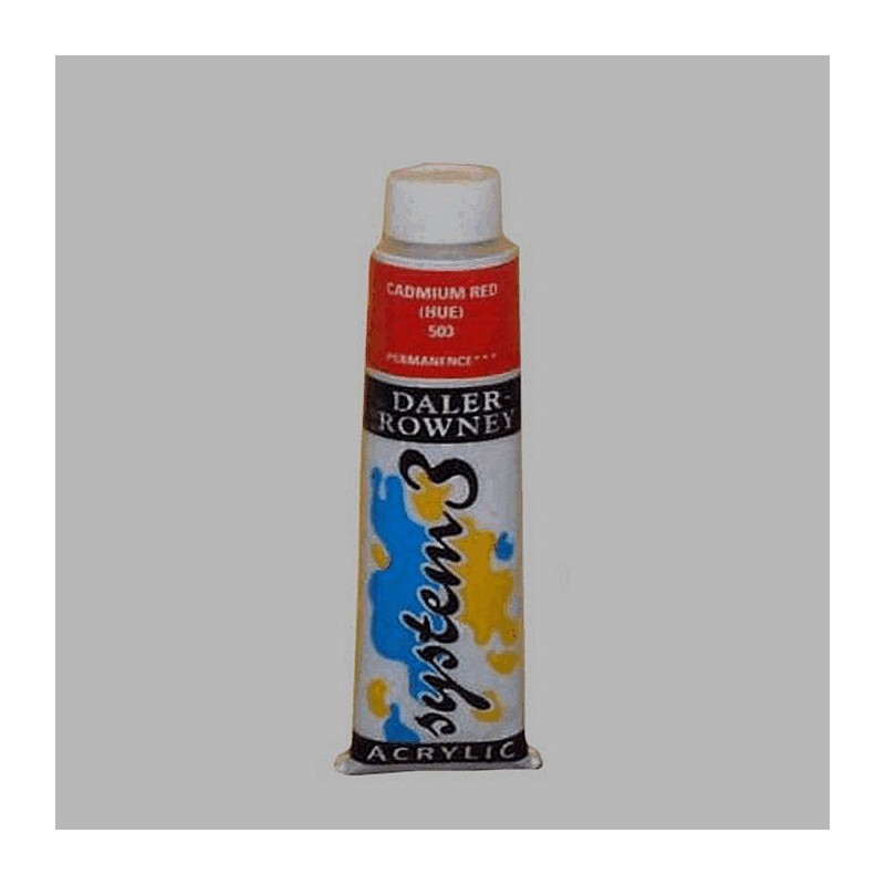 System 3 stencil paint cadmium red contents 22 ml