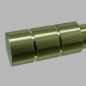 Complete curtain rod 28 mm cylinder brass in different lengths Complete curtain rod 28 mm cylinder brass in different lengths