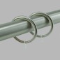 Complete curtain rod 28 mm Cherbourg aluminum in different lengths Complete curtain rod 28 mm Cherbourg aluminum in different lengths