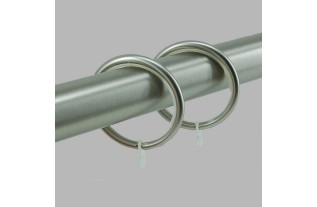 Tringle à rideaux 28 mm complet Cherbourg aluminum différentes longueurs