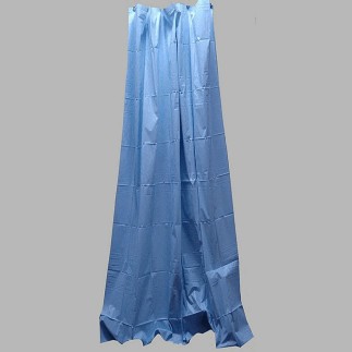 douchegordijn vinyl lichtblauw