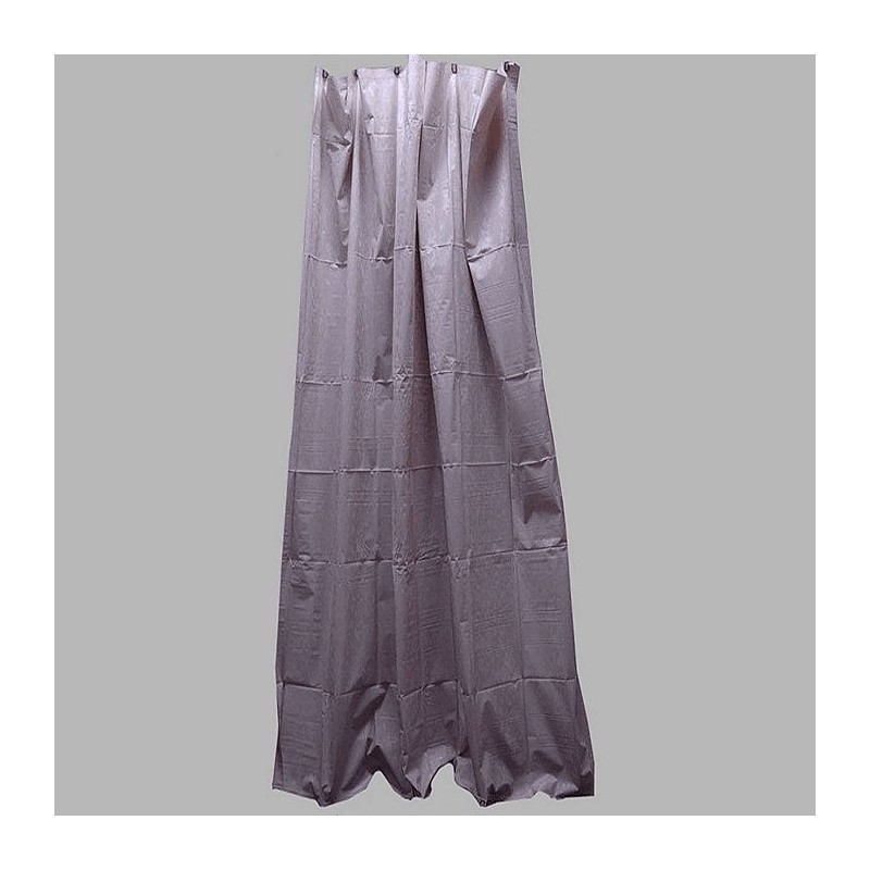 douchegordijn vinyl beige