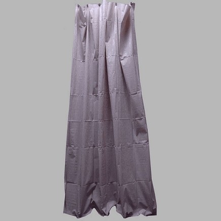 douchegordijn vinyl beige