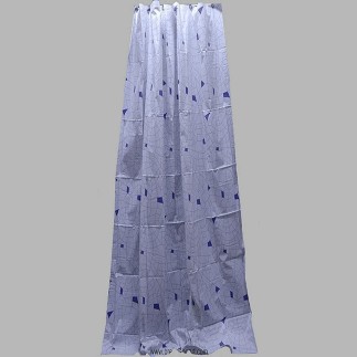 douchegordijn vinyl cracele purper