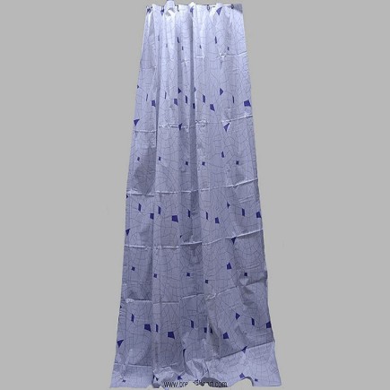 cracele purple vinyl shower curtain