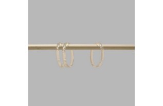 shower curtain rings transparent 60 mm sealskin 12 pieces