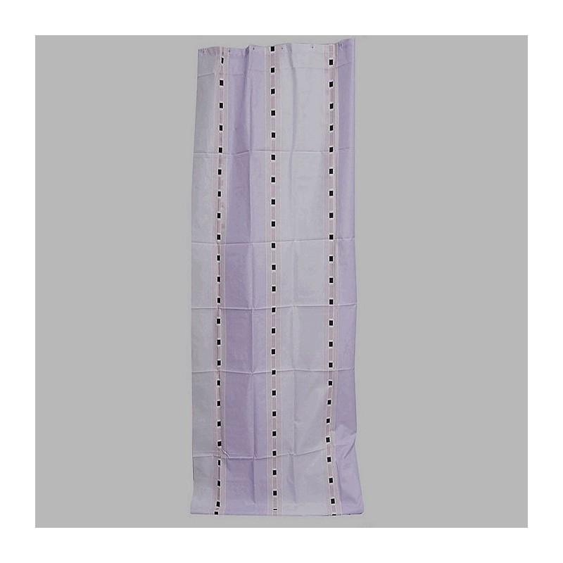 Shower curtain and bath mat