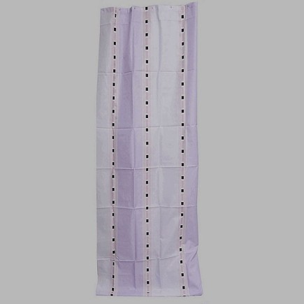 Shower curtain and bath mat