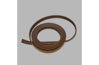 cold resistant band of rubber color brown length 6 meters